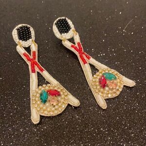 NWT Chopstick Sushi Earrings